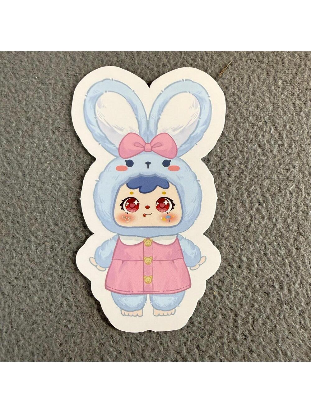 Confirmed - Authentic Samuel 400% Cute And Soft Rabbit - Blue Rabbit - Picture 5 of 8